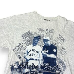 Vintage‎ Threads Babe Ruth Signature Series XL Graphic T Shirt